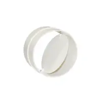 Соединитель с обратным клапаном пластик D100, ЭРА