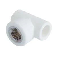 Тройник комбинированный PPR 32x3/4" с внутренней резьбой Россия