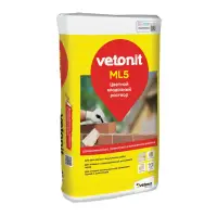 Раствор кладочный VETONIT ML5 цвет 156 светло-серый 25 кг