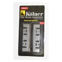 Нож для электрорубанка 110х29х3мм, Kolner KPB 110, 2шт в блистере