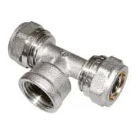 Тройник 16×1/2"F×16