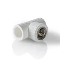 Тройник комбинированный PPR 20x1/2" BASE сталь с внутренней резьбой Россия
