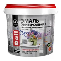 Эмаль DALI акриловая универсальная база С, полуматовая, 0,9кг