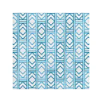 Коврик из вспененного ПВХ "ПРЕОБРАЖЕНИЕ" 0,65х15м 214PT-blue