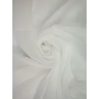 Тюль "Лён" белый 300*260см с утяжелителем