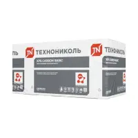 Утеплитель экструдированный Технониколь XPS CARBON BASIC (200 кПа) 100*580*1180мм в уп. 4 плиты 0,27375м3 - 2.7375 кв.м. гр. горючести Г4 кромка L,264
