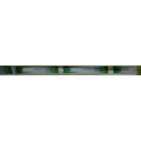 Карниз для ванной ZALEL с пружиной и кольцами, белый, 110-200