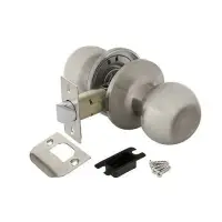 Ручка-защелка без фиксатора Ajax (Аякс) DK682 SN-PS (6082 SN-P) матовый никель