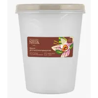 Контейнер для продуктов Sugar&Spice Ваниль с завинчивающейся крышкой 1л латте