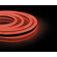 Лента светодиодная неоновая 12W, красный, IP67, Feron, 144SMD(2835) LS721 (бухта 50м)