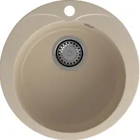 Мойка композитная GRANFEST Rondo d480 Кашемир круглая