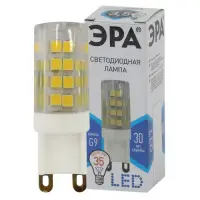 Лампа светодиодная 3,5Вт G9 220В 4000K 400Лм (белый) ЭРА, JCD-3,5w-220V-corn, ceramics-840-G9