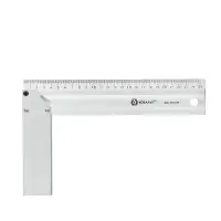 Угольник столярный 250 мм КОБАЛЬТ, алюминиевый