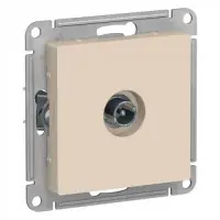 Механизм розетки TV оконечной AtlasDesign 1DB беж. Systeme Electric ATN000291