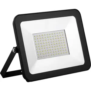 Прожектор светодиодный 100W 6400К 230V IP65 9000Лм 188x156x27мм черный Китай SAFFIT, SFL90-100