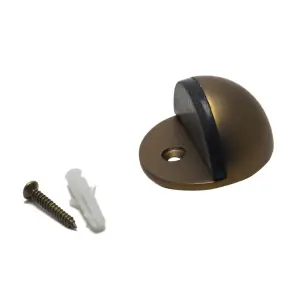 Ограничитель дверной напольный HANDLE DESIGN DS 01 эспрессо