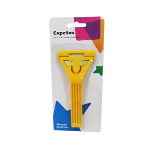Скребок для стеклокерамики (металл+пластик) ТА-003/ 884-091