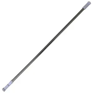 Карниз для ванной комнаты Рыжий кот SCR-2S, нержавеющая сталь, длина: 1,1-2 м