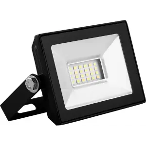 Прожектор светодиодный 10W 4000K 230V IP65 900Лм 85х58х29мм черный Китай SAFFIT, SFL90-10