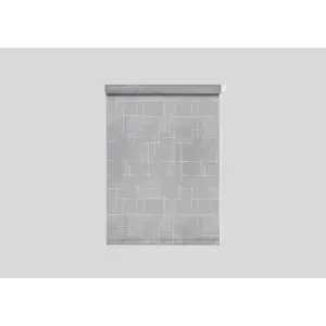 Штора рулонная "Акцент" сталь 47*175 см