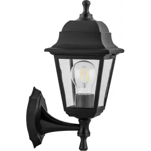 Фонарь уличный Feron 60W 230V E27 черный, НБУ 04-60-001
