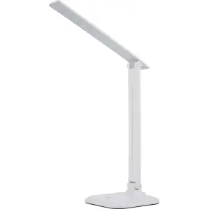 Лампа настольная Feron белая DE1725 30LED 10W 100-240V, диммированная*
