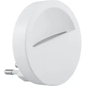 Светильник-ночник Feron FN1121 0,45W 230V круг, белый