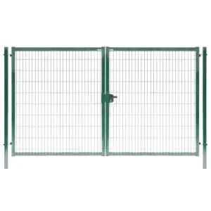 Ворота Medium NEW Lock 2,03*4м, RAL 6005