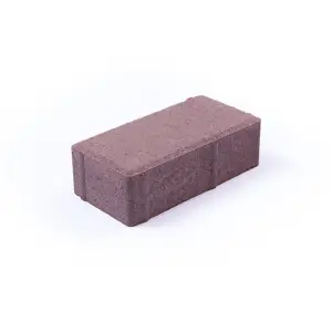 Плитка тротуарная Брусчатка коричневая 200*100*60 мм РЕСУРС (7560 шт/фура)