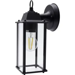 Фонарь уличный Feron PL201, 60W 230V E27 черный