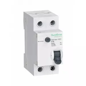 Выключатель автоматический диф. тока 2п 1п+N 10А 4.5кА х-ка А City9 Set SE C9D55610