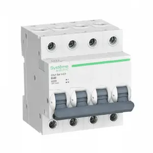 Выключатель автоматический 4п 40А 4.5кА х-ка В City9 Set SE C9F14440