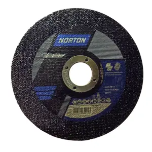 Круг отрезной абразивный по металлу 125x1,6x22,23мм, 80 m/ sec, NORTON