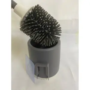 Ерш для унитаза силиконовый круглый ZALEL HD5611 44х9см