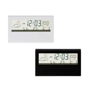 Будильник LADECOR CHRONO 529-243/ электронный, 13,3x7,5x3,3 см, 1xAAA, пластик, 2 цвета 2 цвета