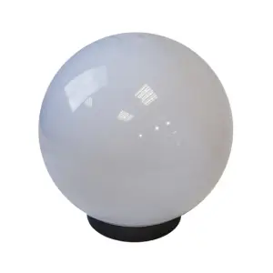 Фонарь садовый ЭРА НТУ 01-60-251 шар опаловый на опору / кронштейн IP44 Е27 max60Вт d250mm