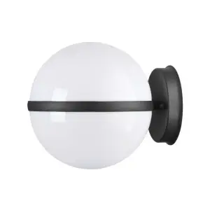 Светильник настенный ландшафтный 4832/1W NATURE ODL21 739 черный/акрил E27 1*10W IP44 LOMEO LOMEO