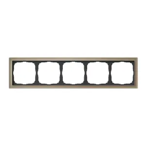 Рамка пятиместная ArtGallery Pure органическое стекло шампань SE GAL320505