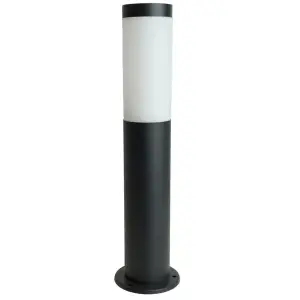 Фонарь садово-парковый Feron DH042-450 18W 230V E27, черный (столб)