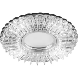 Светильник точечный Feron CD900 с белой LED подсветкой MR16 G5.3 белый