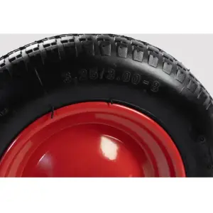 Колесо надувное Variant 3.25/3.00-8, камерное, с подшипником 16 и втулкой 12, обод металл. К99-1С (11204-1)
