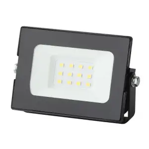 Прожектор светодиодный 10W 6500K 200-240V IP65 800Лм 81х75х21,5мм черный Китай ЭРА , LPR-023-0-65K-010