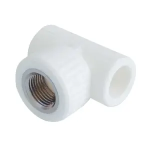 Тройник комбинированный PPR 25x3/4" с внутренней резьбой Россия