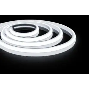 Лента светодиодная 5m 14,4W неоновая, 6500К холодный белый IP68 12V, Feron LS651/ 180SMD(2835)