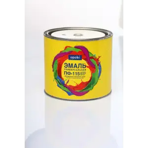 Эмаль ПФ-115 белая 5 кг OPOKI