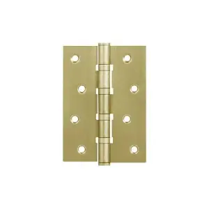 Петли универсальная Ajax (Аякс) IN4000U 4B/P 100x70x2 SB матовое золото (2шт.)