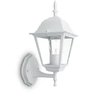 Фонарь уличный Feron 4101/PL4101 60W 230V E27 белый