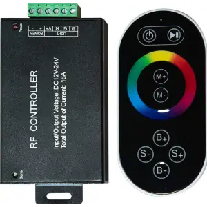 Контроллер Feron для светодиодной ленты 12-24V с пультом LD55