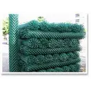 Сетка плетёная Рабица ПВХ 55х55х2,5 мм (рулон 2,0х10 м)