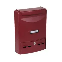Ящик почтовый Форпост К-34001 Ш390*В290*Г100 цвет красное вино